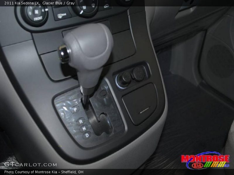 Glacier Blue / Gray 2011 Kia Sedona LX