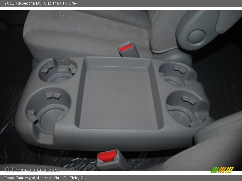 Glacier Blue / Gray 2011 Kia Sedona LX