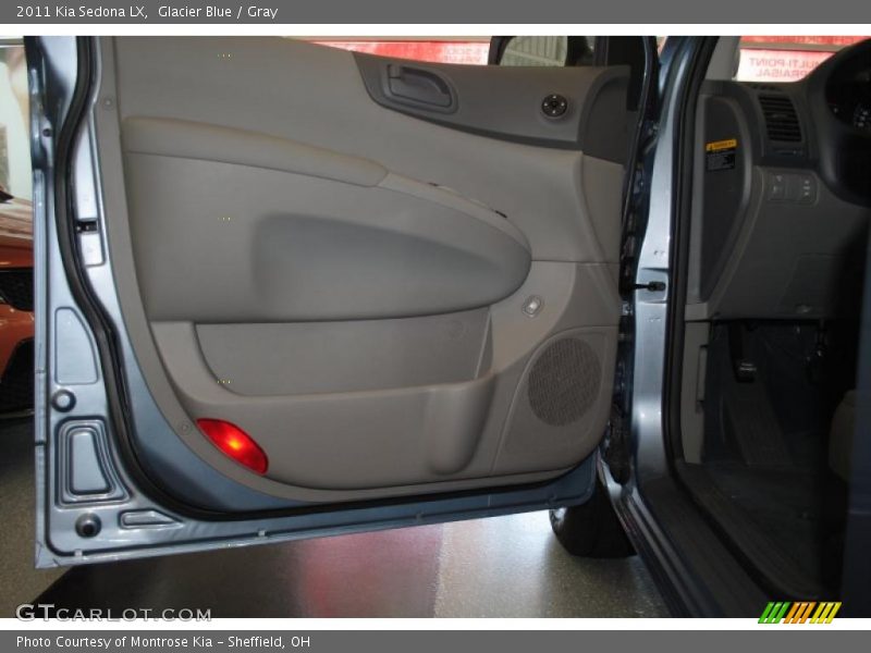 Glacier Blue / Gray 2011 Kia Sedona LX