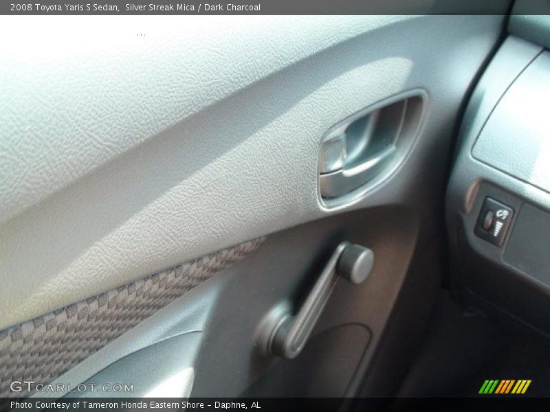 Silver Streak Mica / Dark Charcoal 2008 Toyota Yaris S Sedan