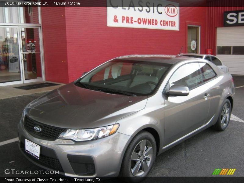 Titanium / Stone 2010 Kia Forte Koup EX