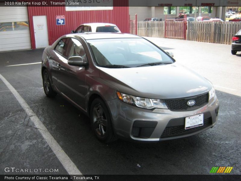 Titanium / Stone 2010 Kia Forte Koup EX