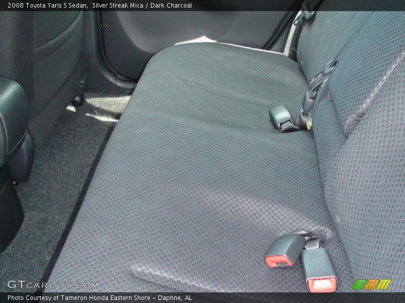 Silver Streak Mica / Dark Charcoal 2008 Toyota Yaris S Sedan