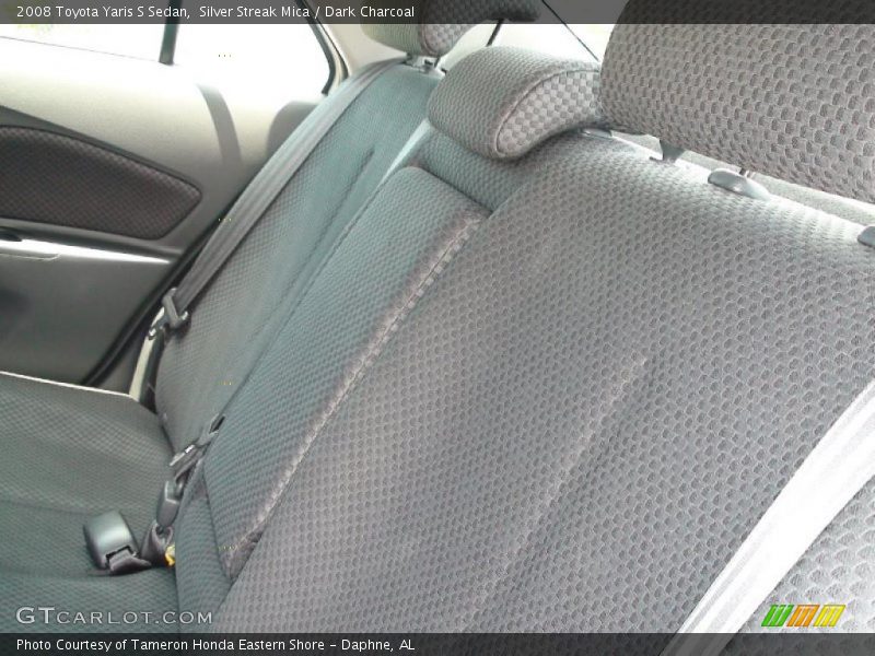 Silver Streak Mica / Dark Charcoal 2008 Toyota Yaris S Sedan