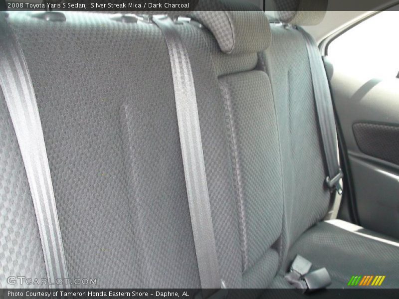 Silver Streak Mica / Dark Charcoal 2008 Toyota Yaris S Sedan