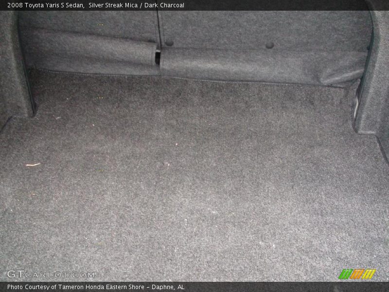 Silver Streak Mica / Dark Charcoal 2008 Toyota Yaris S Sedan
