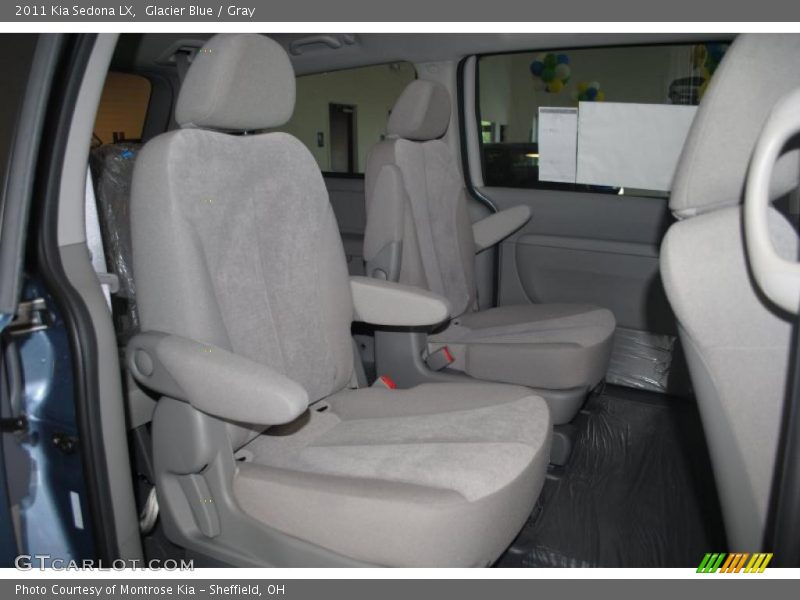 Glacier Blue / Gray 2011 Kia Sedona LX