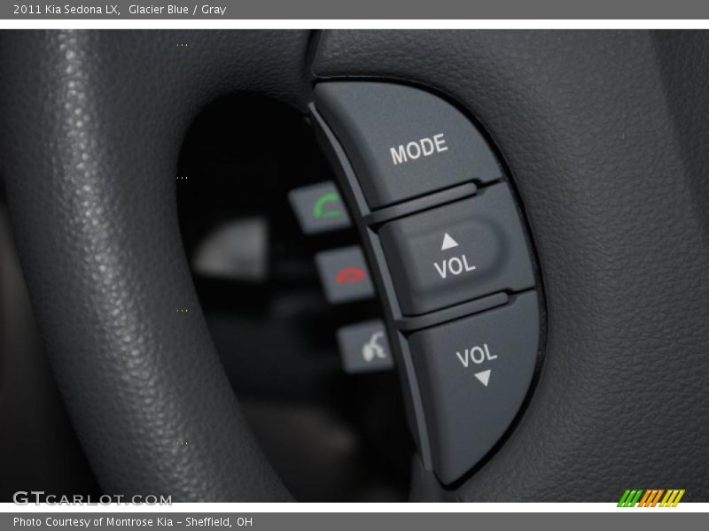 Glacier Blue / Gray 2011 Kia Sedona LX