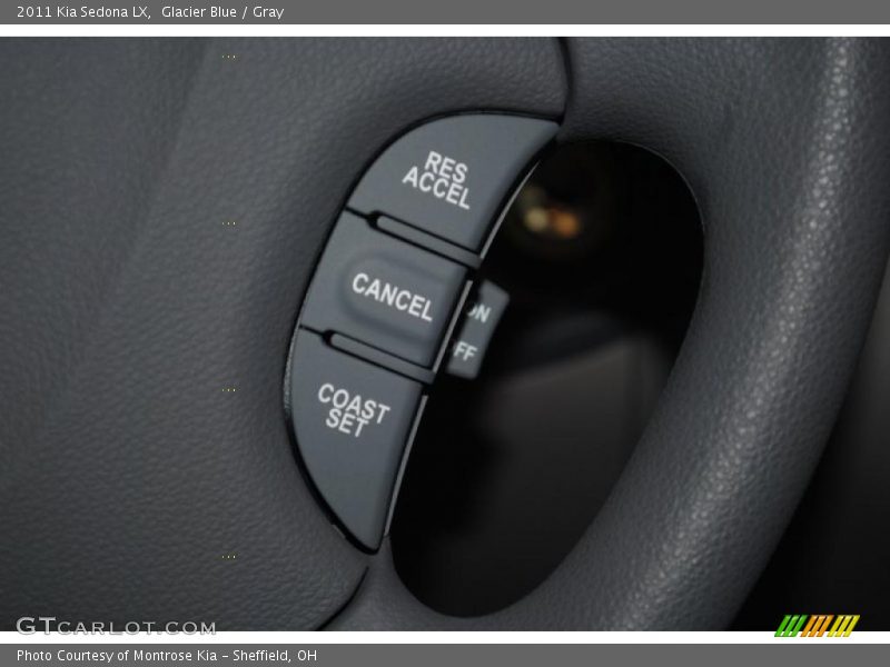 Glacier Blue / Gray 2011 Kia Sedona LX