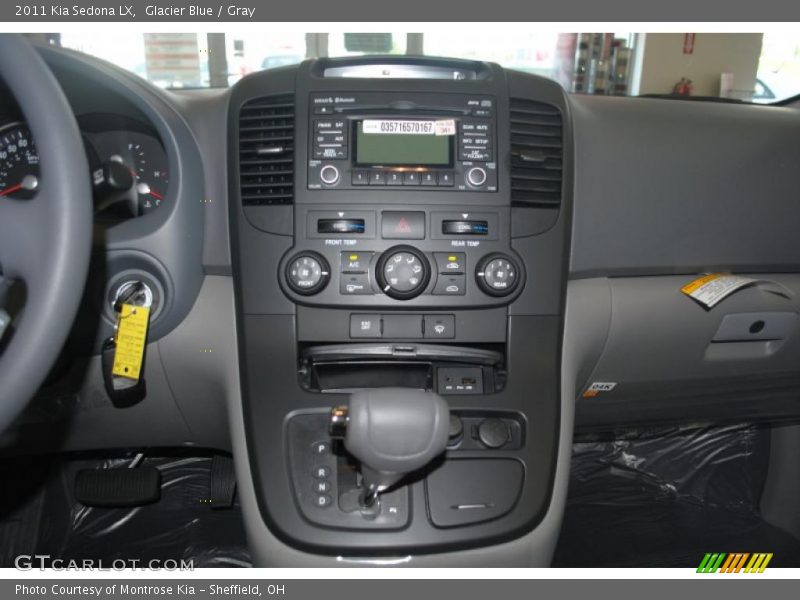 Glacier Blue / Gray 2011 Kia Sedona LX