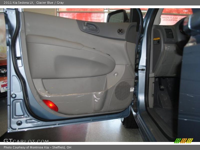 Glacier Blue / Gray 2011 Kia Sedona LX