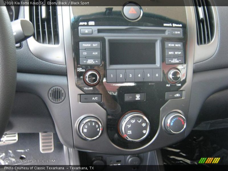 Ebony Black / Black Sport 2010 Kia Forte Koup SX