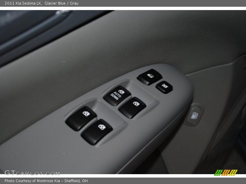 Glacier Blue / Gray 2011 Kia Sedona LX