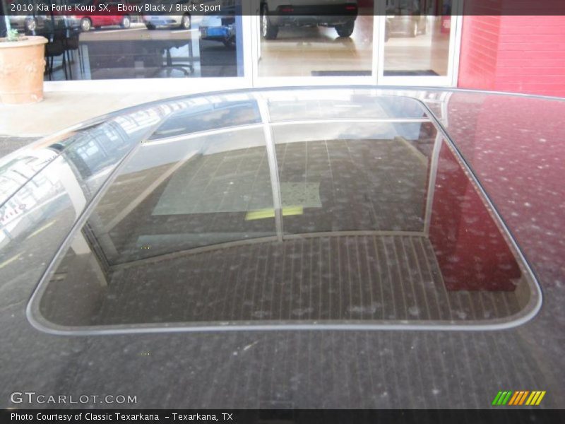 Ebony Black / Black Sport 2010 Kia Forte Koup SX