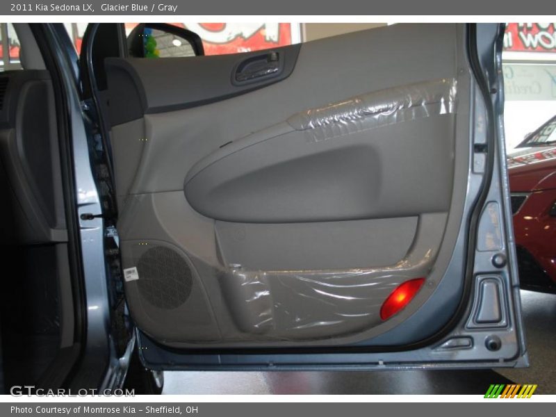 Glacier Blue / Gray 2011 Kia Sedona LX