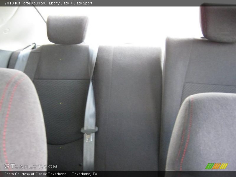 Ebony Black / Black Sport 2010 Kia Forte Koup SX