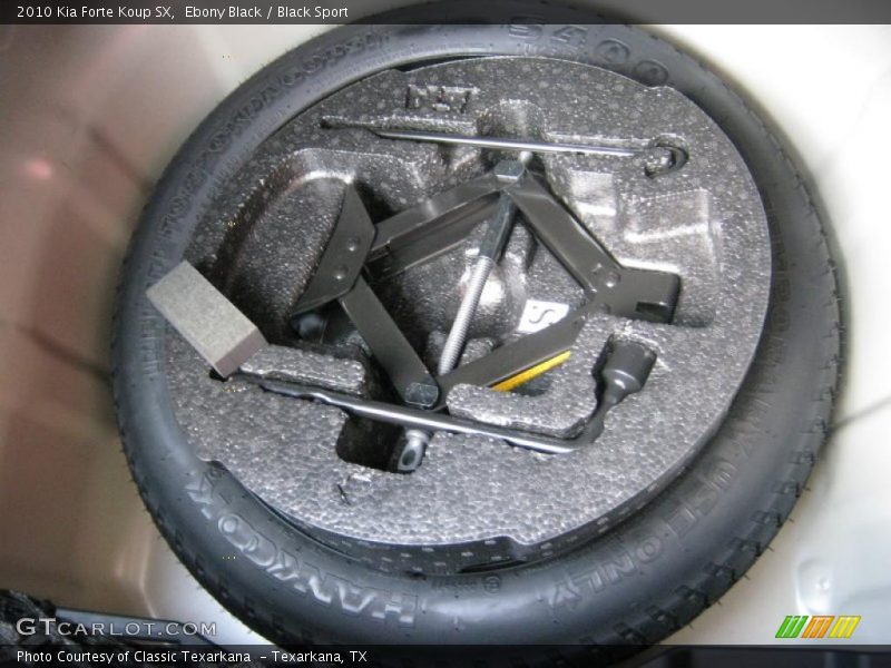 Ebony Black / Black Sport 2010 Kia Forte Koup SX