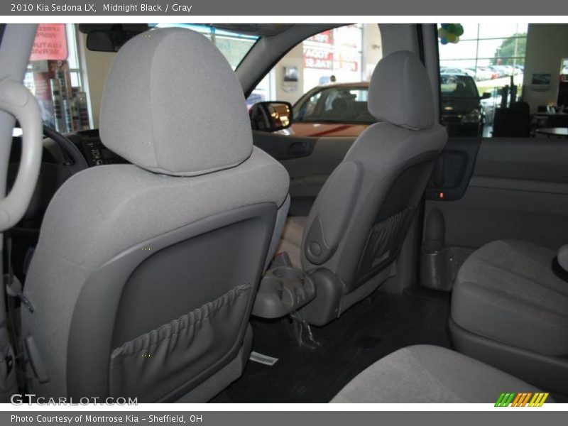 Midnight Black / Gray 2010 Kia Sedona LX