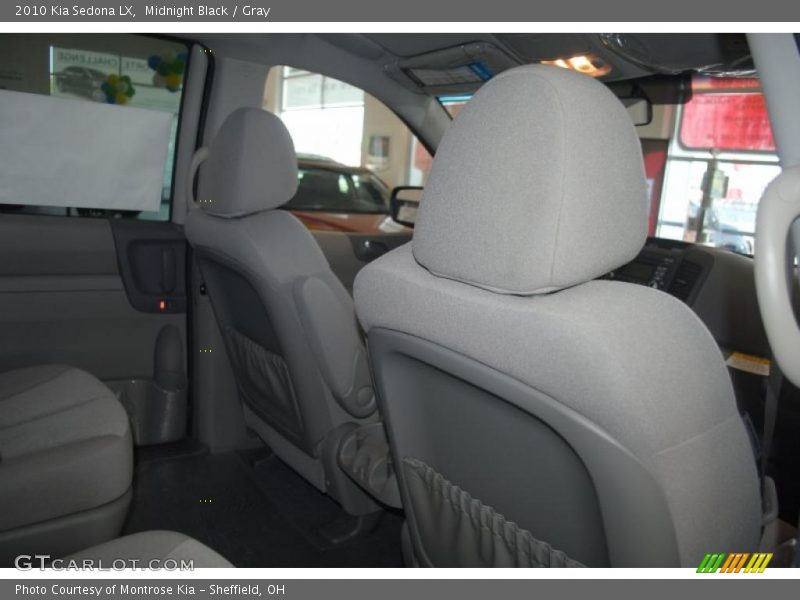 Midnight Black / Gray 2010 Kia Sedona LX