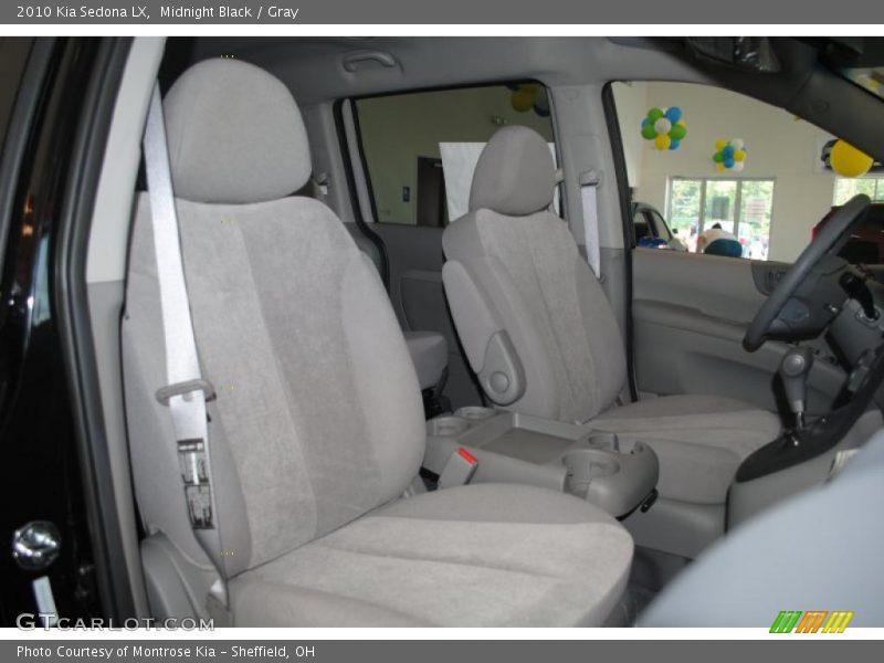 Midnight Black / Gray 2010 Kia Sedona LX