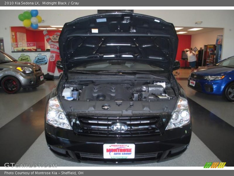 Midnight Black / Gray 2010 Kia Sedona LX