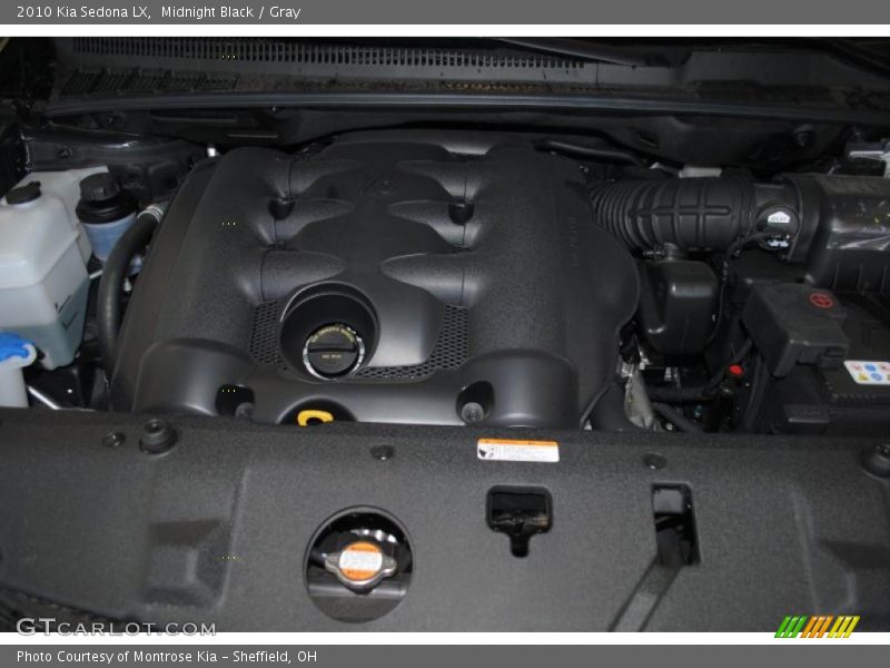 Midnight Black / Gray 2010 Kia Sedona LX