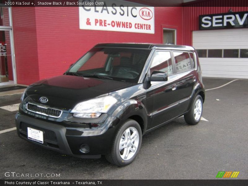 Shadow Black / Black Soul Logo Cloth 2010 Kia Soul +