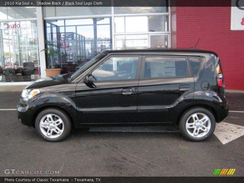 Shadow Black / Black Soul Logo Cloth 2010 Kia Soul +
