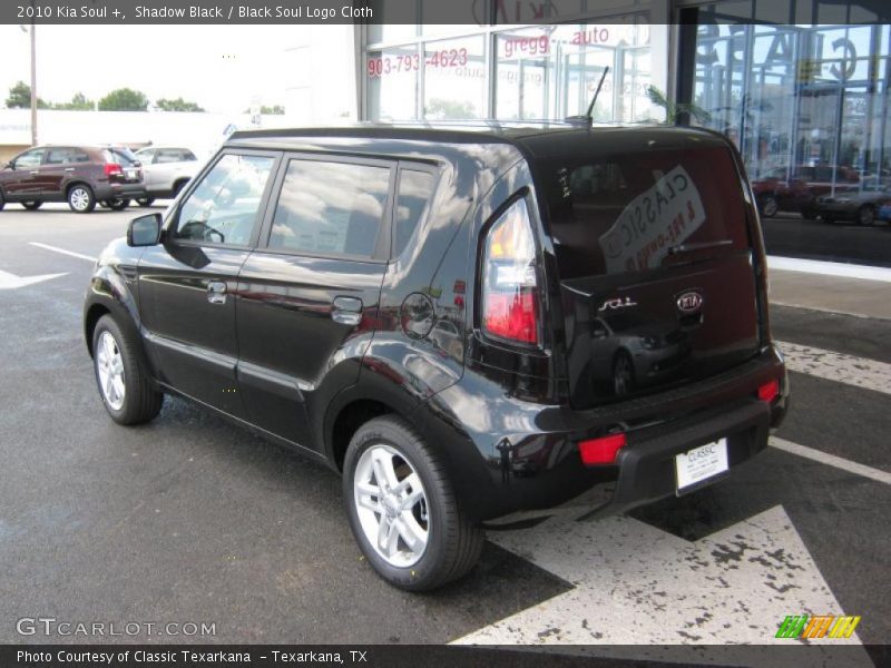 Shadow Black / Black Soul Logo Cloth 2010 Kia Soul +