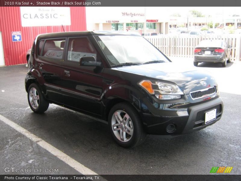 Shadow Black / Black Soul Logo Cloth 2010 Kia Soul +
