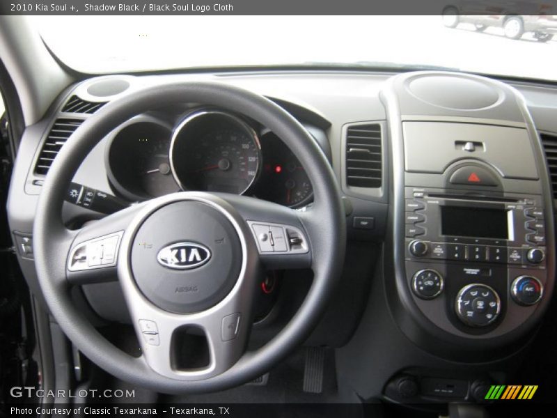 Shadow Black / Black Soul Logo Cloth 2010 Kia Soul +