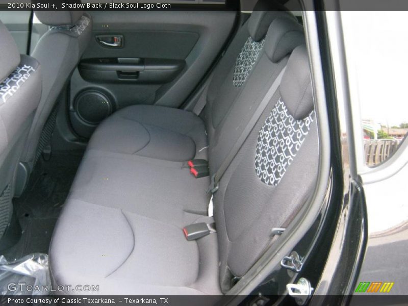Shadow Black / Black Soul Logo Cloth 2010 Kia Soul +