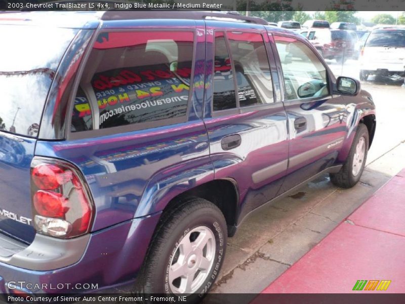 Indigo Blue Metallic / Medium Pewter 2003 Chevrolet TrailBlazer LS 4x4