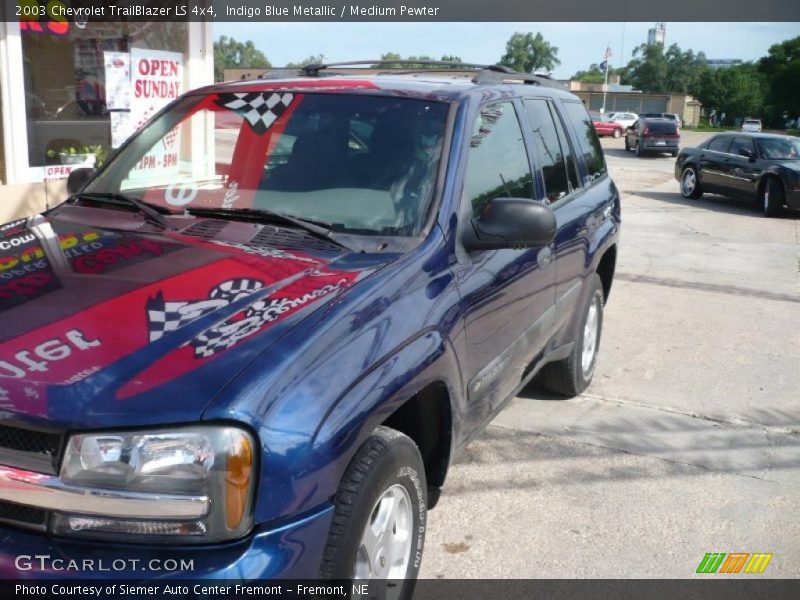 Indigo Blue Metallic / Medium Pewter 2003 Chevrolet TrailBlazer LS 4x4