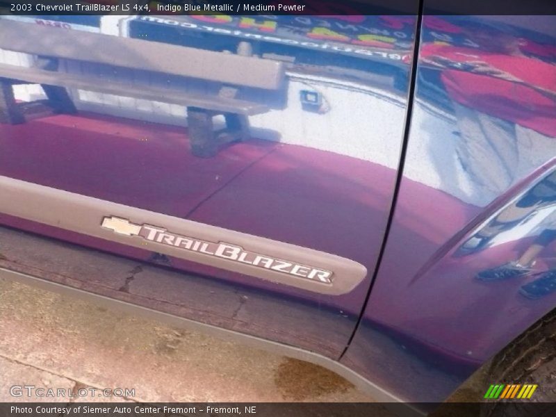 Indigo Blue Metallic / Medium Pewter 2003 Chevrolet TrailBlazer LS 4x4