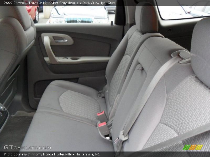 Cyber Gray Metallic / Dark Gray/Light Gray 2009 Chevrolet Traverse LS