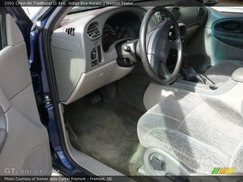 Indigo Blue Metallic / Medium Pewter 2003 Chevrolet TrailBlazer LS 4x4
