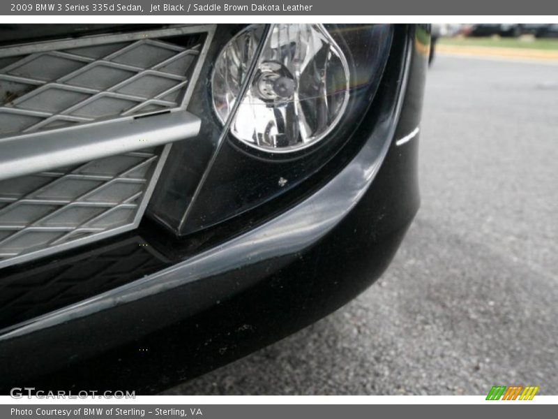 Jet Black / Saddle Brown Dakota Leather 2009 BMW 3 Series 335d Sedan