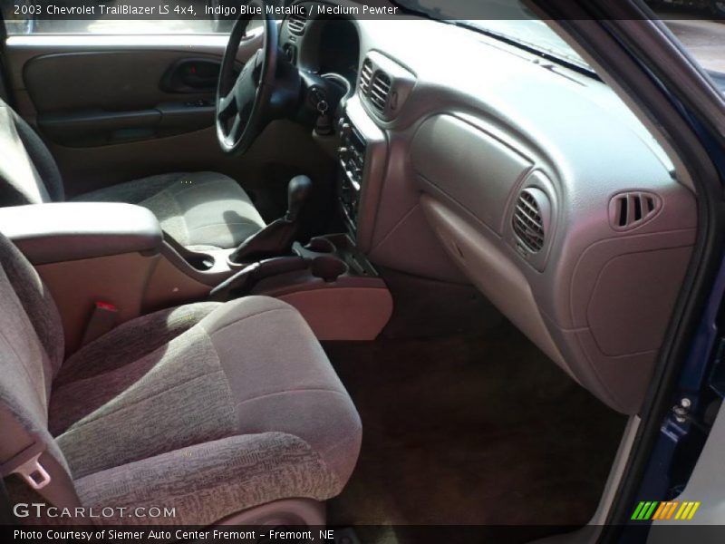 Indigo Blue Metallic / Medium Pewter 2003 Chevrolet TrailBlazer LS 4x4