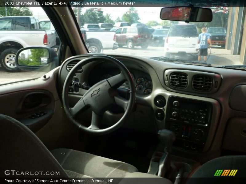 Indigo Blue Metallic / Medium Pewter 2003 Chevrolet TrailBlazer LS 4x4