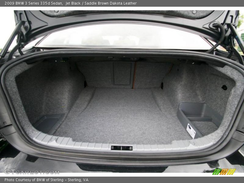 Jet Black / Saddle Brown Dakota Leather 2009 BMW 3 Series 335d Sedan