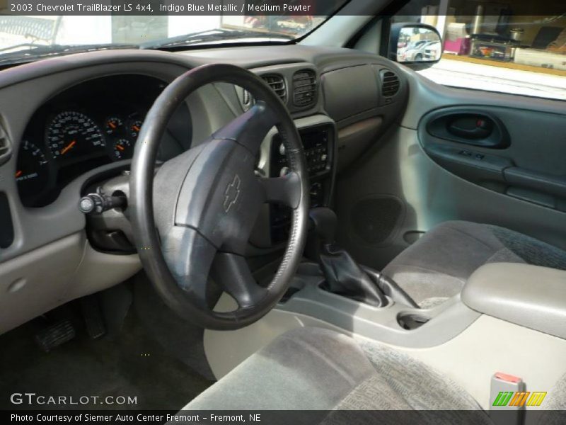 Indigo Blue Metallic / Medium Pewter 2003 Chevrolet TrailBlazer LS 4x4