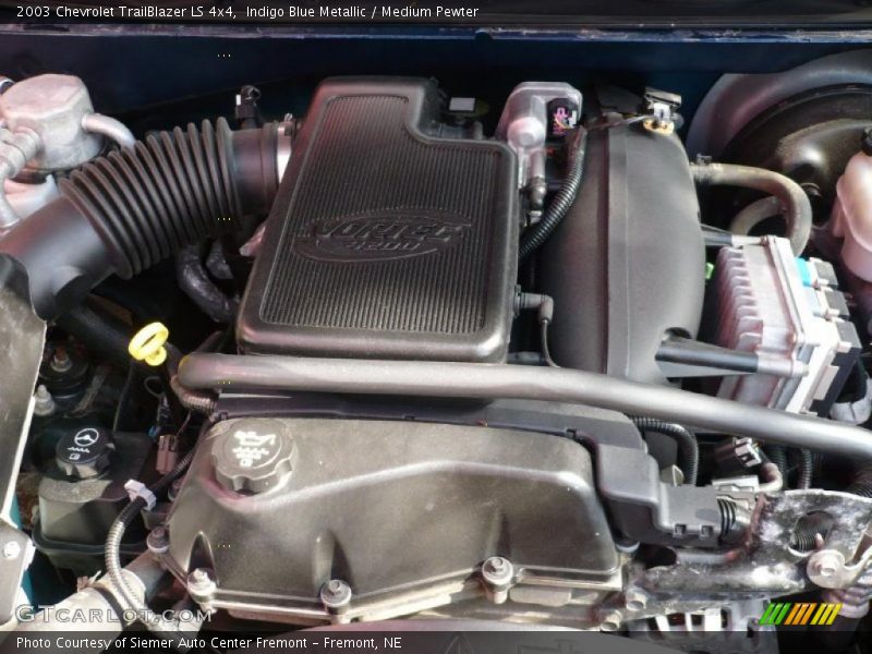 Indigo Blue Metallic / Medium Pewter 2003 Chevrolet TrailBlazer LS 4x4