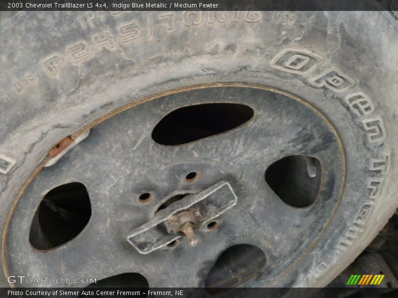 Indigo Blue Metallic / Medium Pewter 2003 Chevrolet TrailBlazer LS 4x4