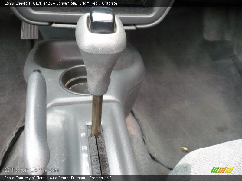 Bright Red / Graphite 1999 Chevrolet Cavalier Z24 Convertible