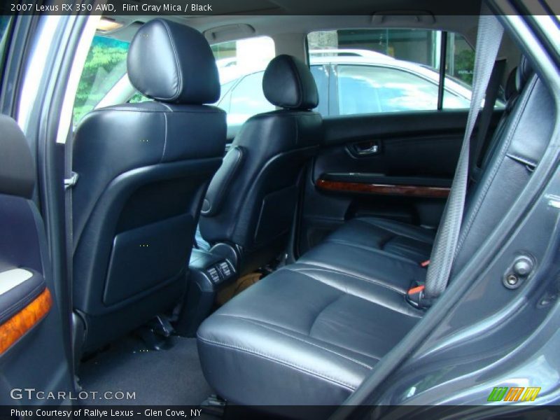 Flint Gray Mica / Black 2007 Lexus RX 350 AWD