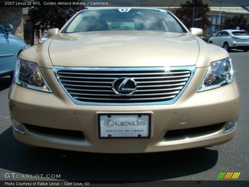 Golden Almond Metallic / Cashmere 2007 Lexus LS 460