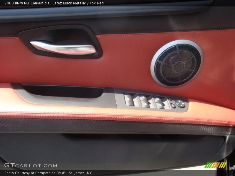 Jerez Black Metallic / Fox Red 2008 BMW M3 Convertible