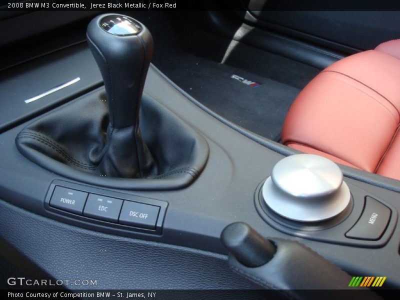 Jerez Black Metallic / Fox Red 2008 BMW M3 Convertible