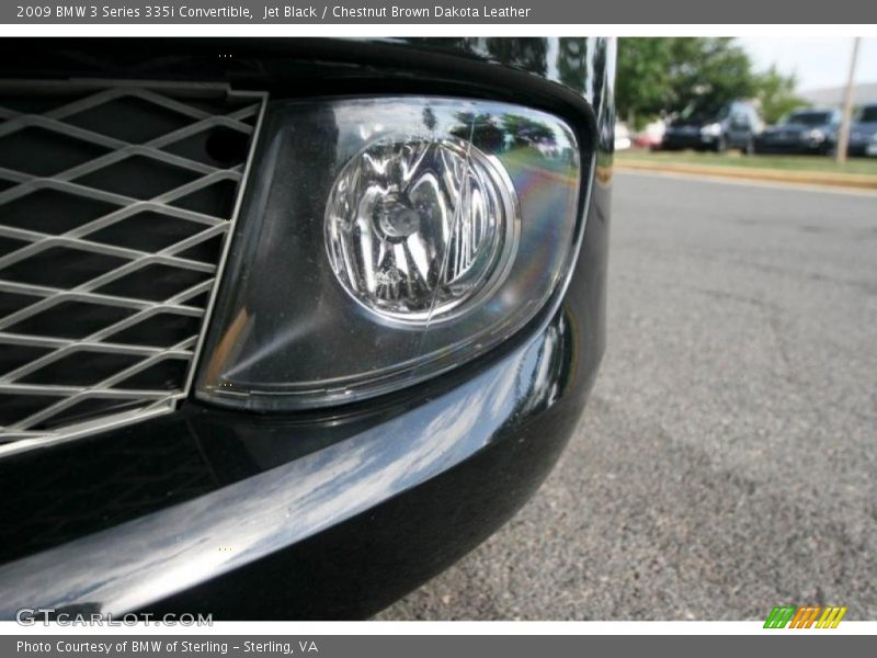 Jet Black / Chestnut Brown Dakota Leather 2009 BMW 3 Series 335i Convertible